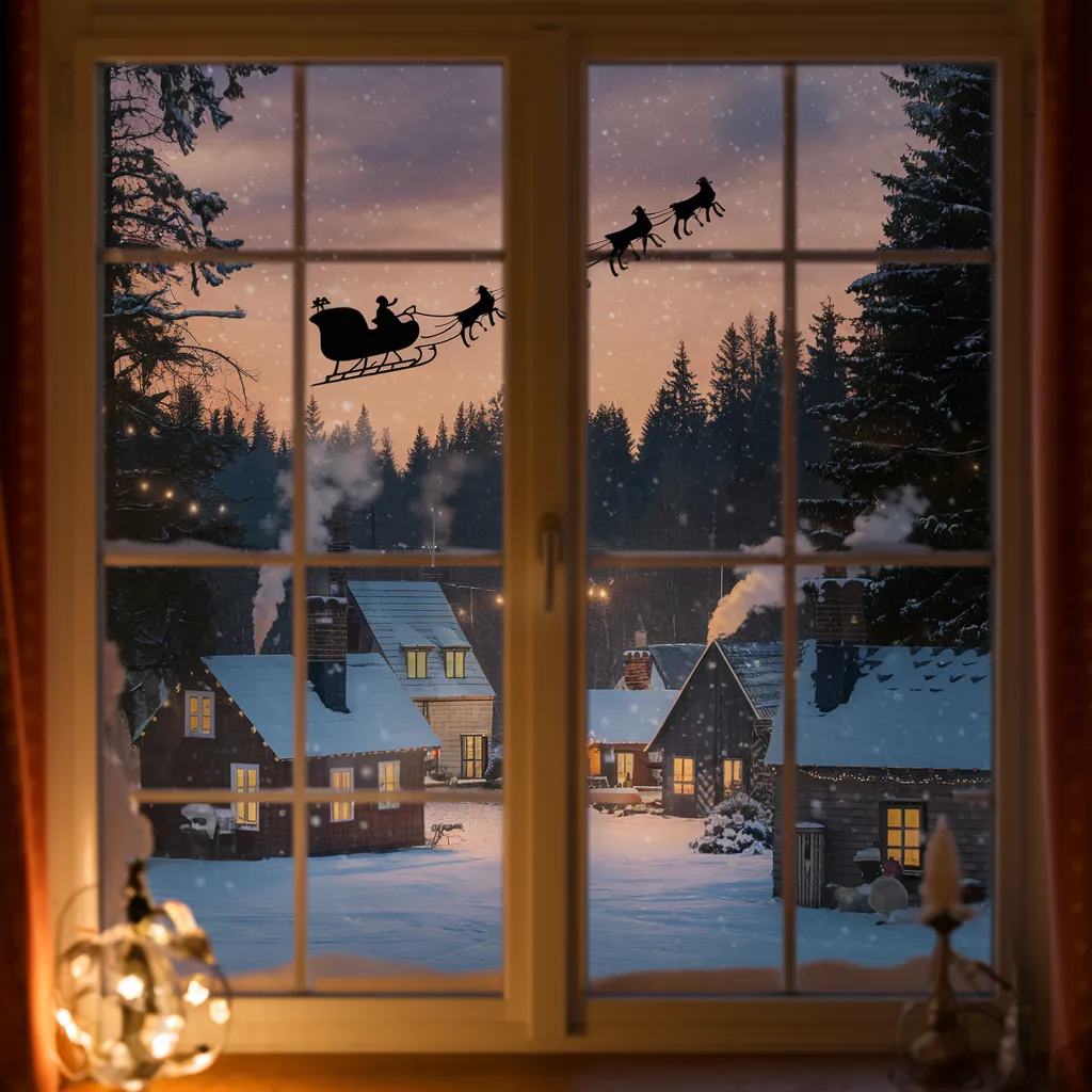Magical Window Silhouettes