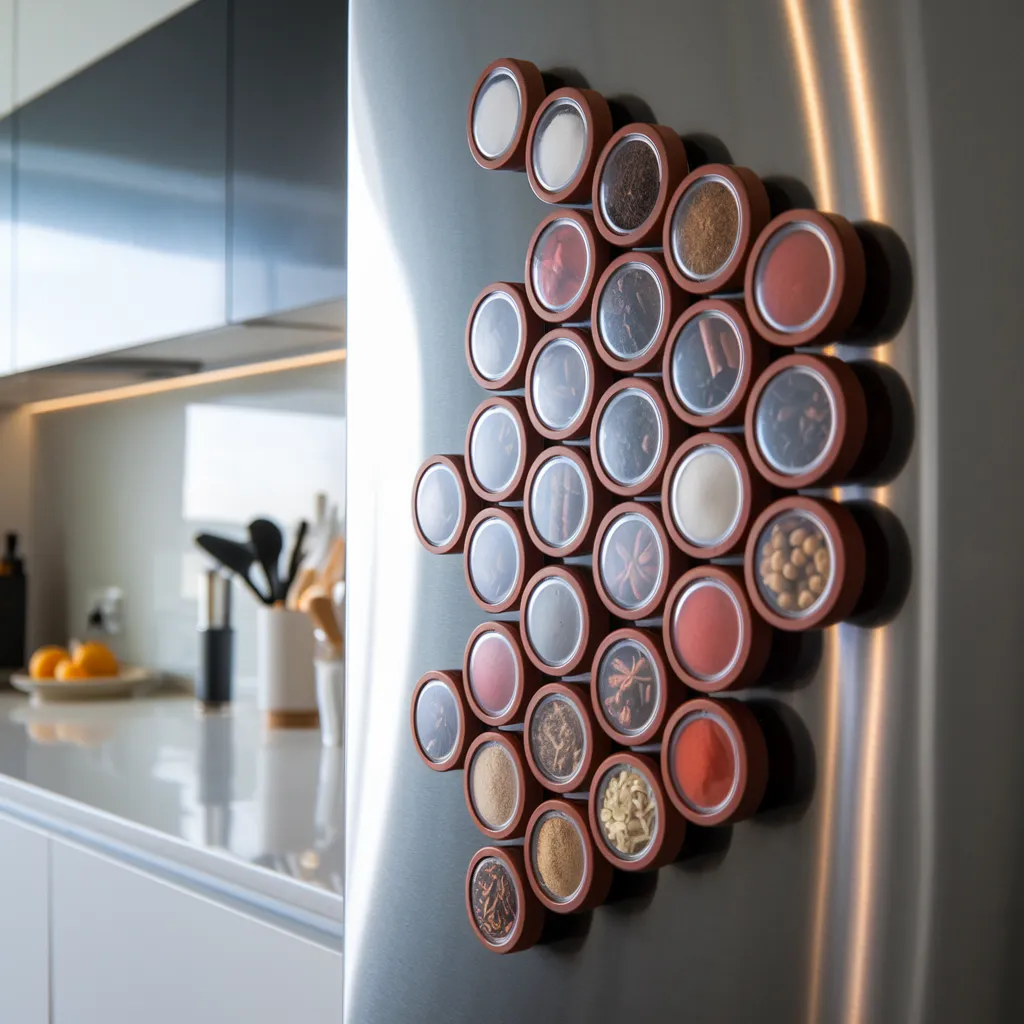 Magnetic Tin Wall Display
