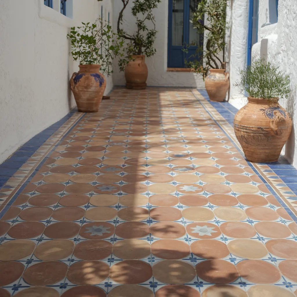 Must-See 31+ Floor Tile Designs That Blend Beauty and Durability 26 Mediterranean Charm