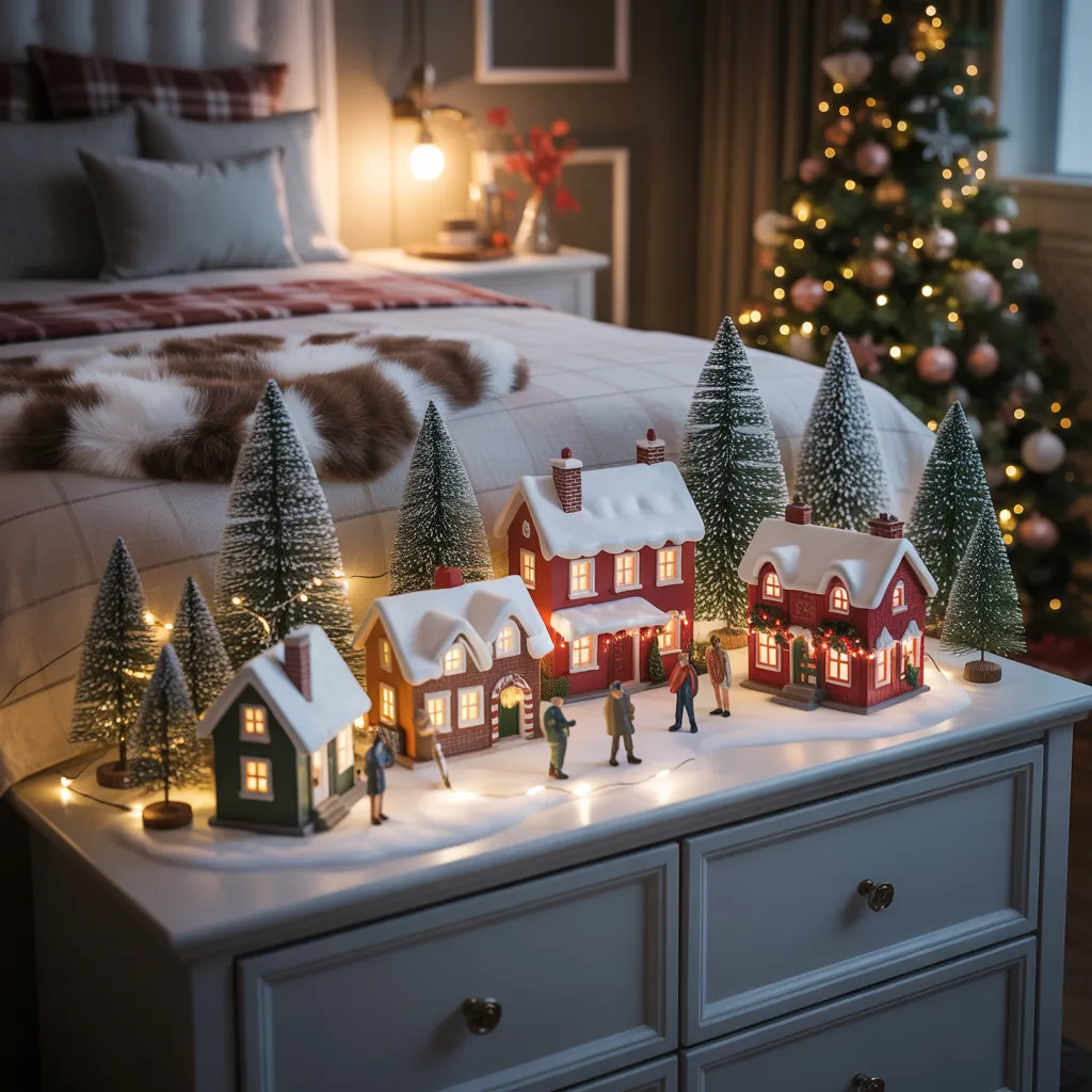 Miniature Village Display