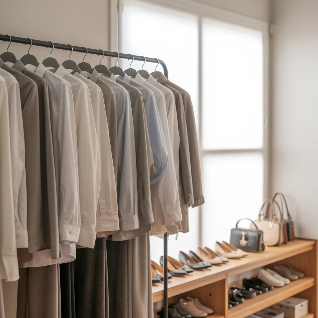 20 Dressing Room Design Ideas That Prove Organization Can Be Beautiful 5 Minimalist Open Wardrobe Style