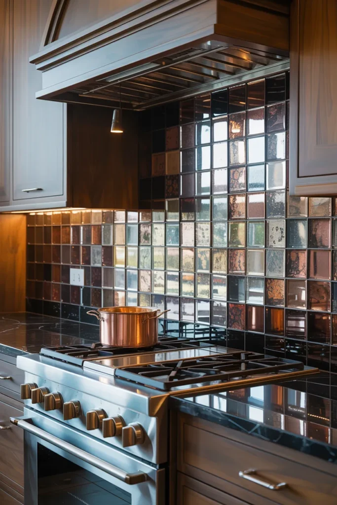 20 Stylish Mirror Design Ideas to Transform Any Room 9 Mirrored Backsplash