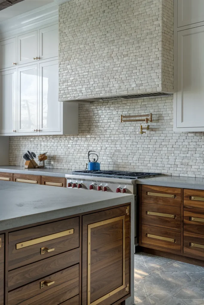 16 Must See Luxury Kitchen Design Ideas to Transform Your Space Instantly 8 Mixed Materials