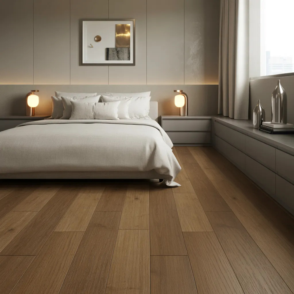 25 Contemporary Bedroom Ideas to Refresh, Relax, and Reimagine Your Space 18 Mixed Metal Accents for Subtle Shine