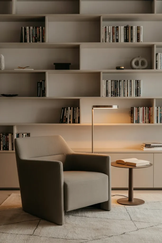 Modern Minimalist Reading Retreat