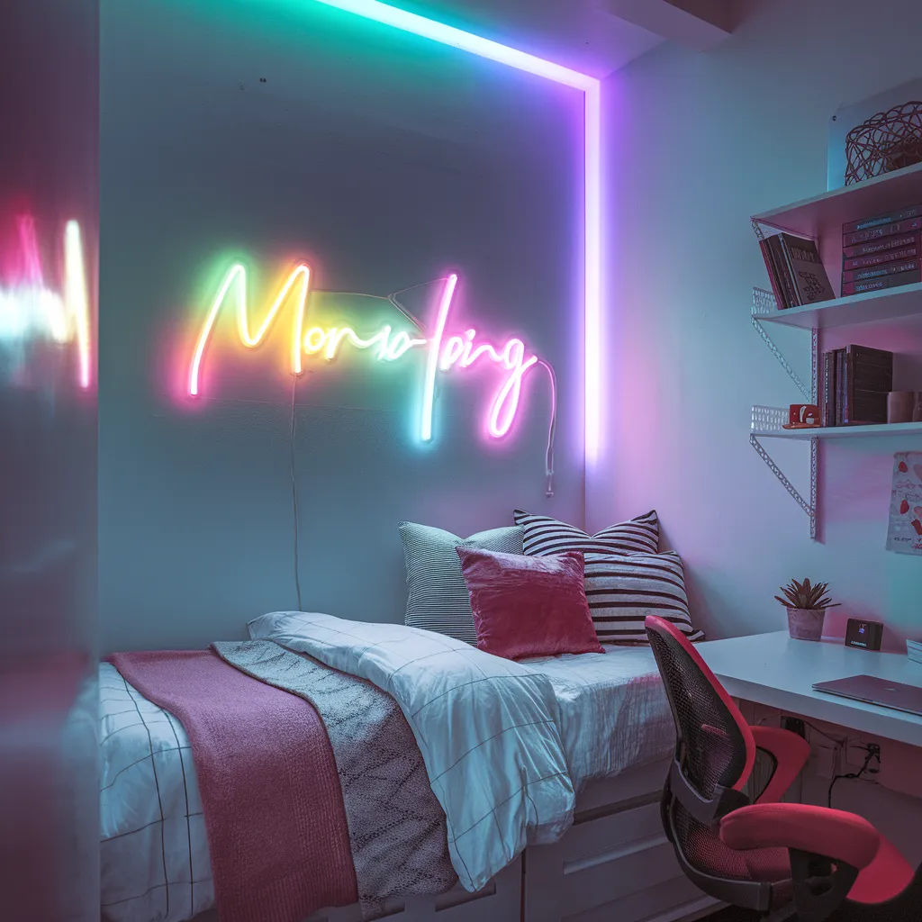 Neon Sign Statement Piece