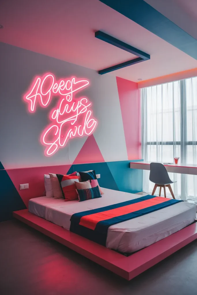 15 Genius Bedroom Lighting Ideas Designers Don’t Want You to Know 14 Neon Signs