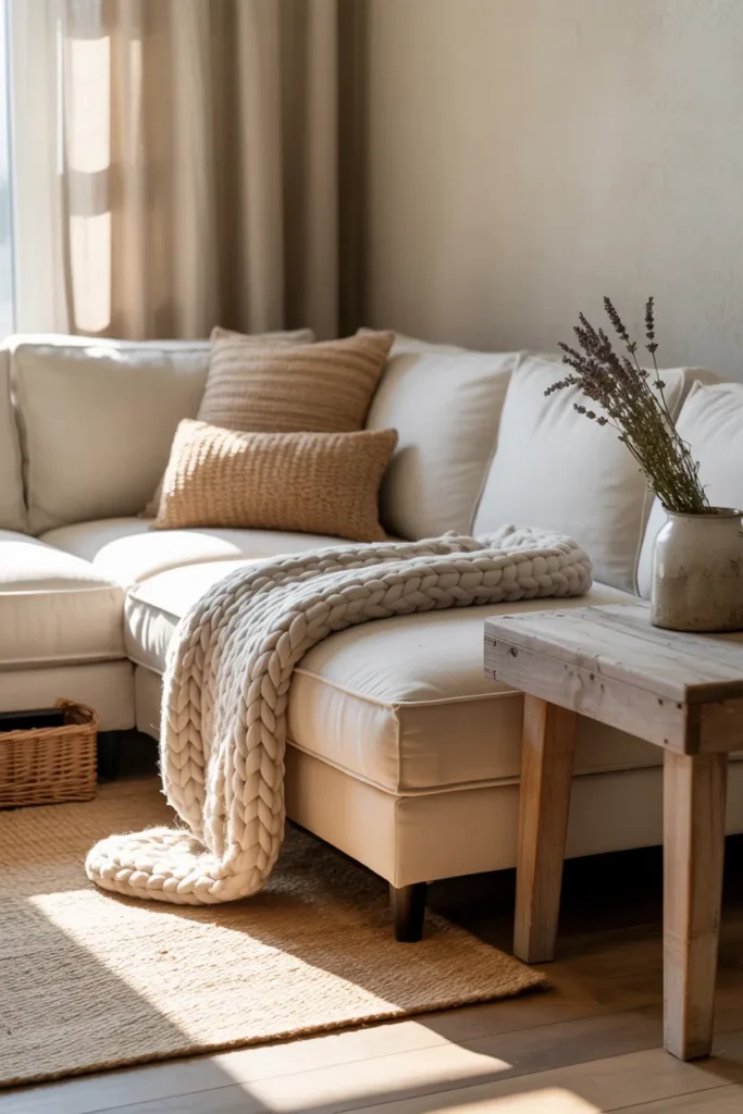 Neutral Color Palette with Layered Textures