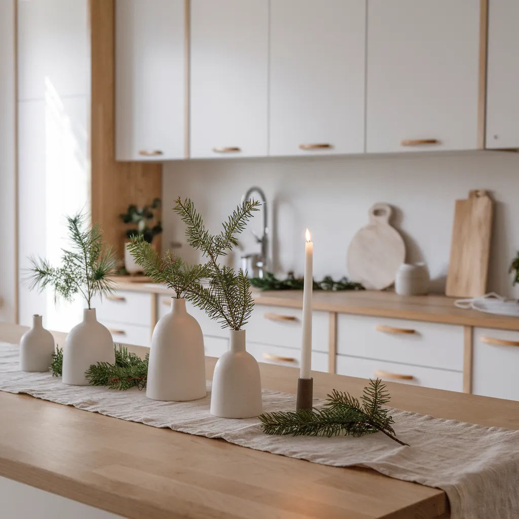 Nordic Minimalist Christmas Touches