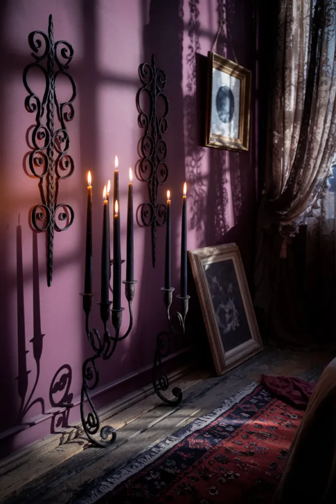 Ornate Wall Sconces for Shadow Play