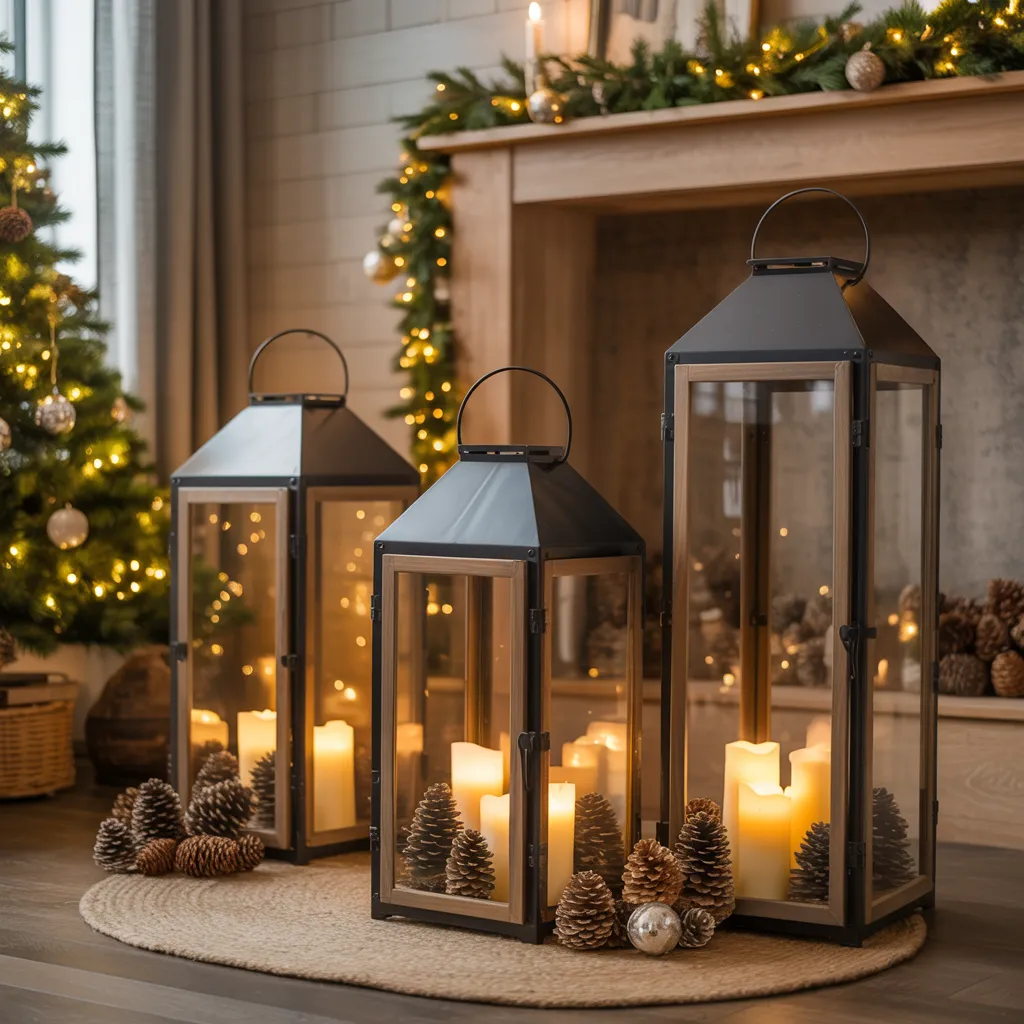 Oversized Floor Lanterns