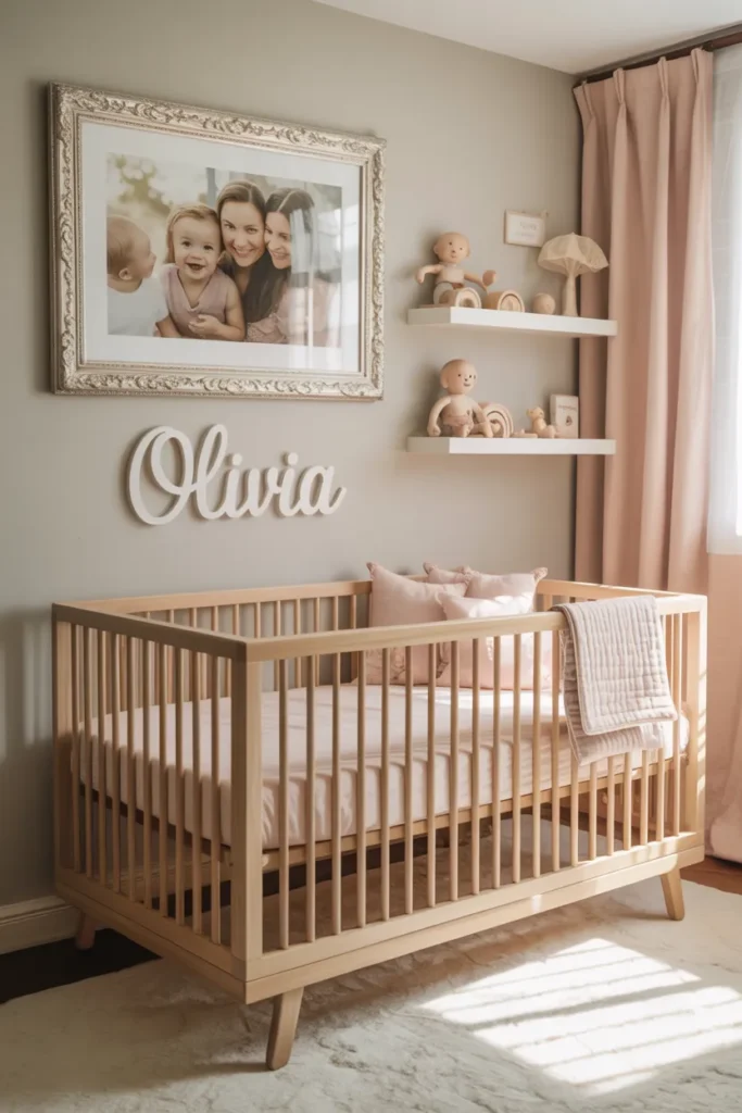 Personalized Yet Minimal Nursery