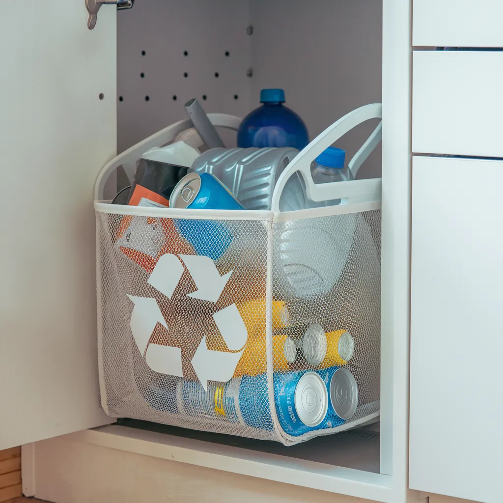 Pop-Up Hamper for Recycling