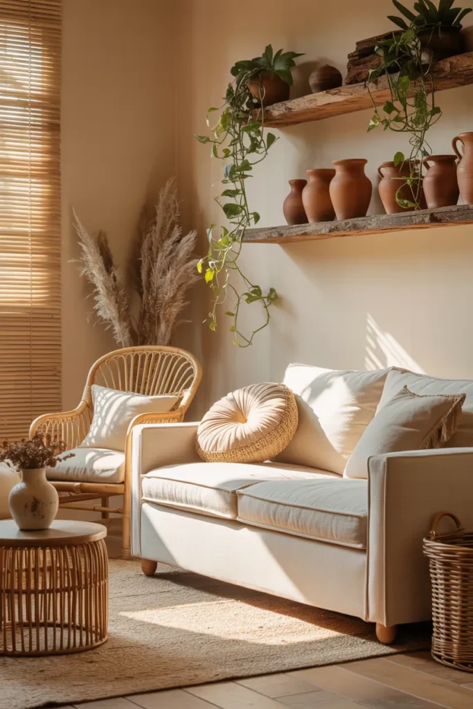 Rattan and Wicker Pieces