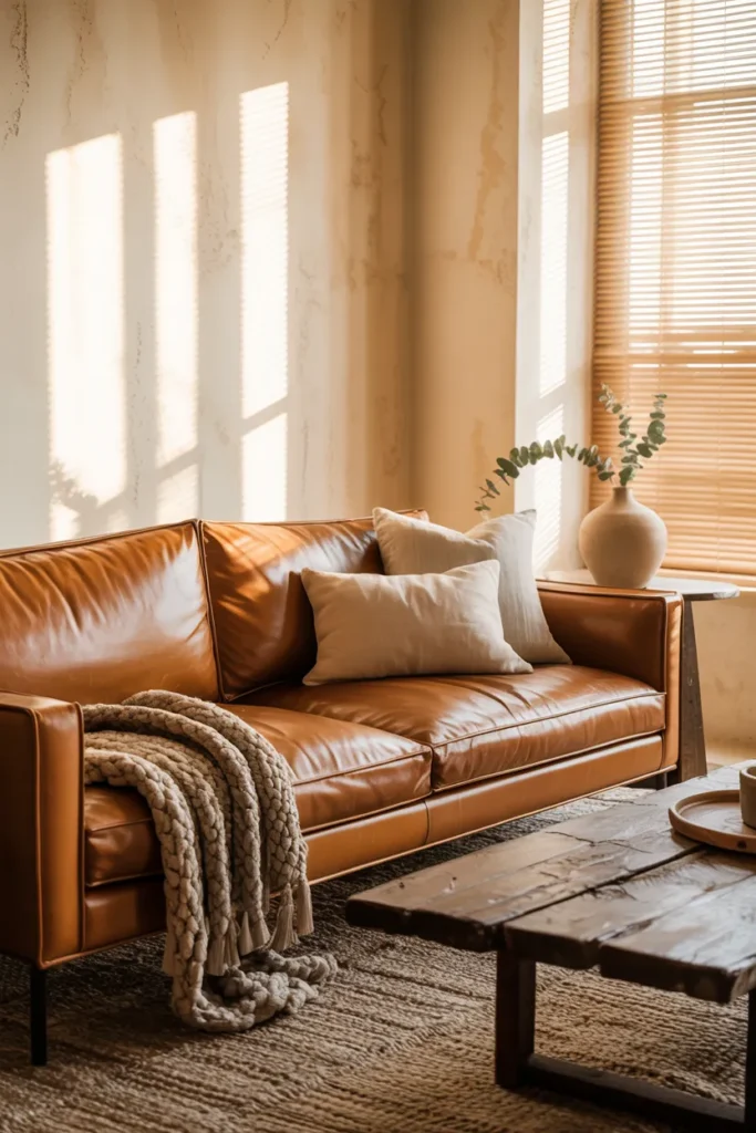 Raw Leather Furniture