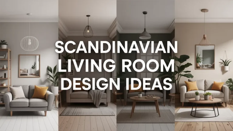 Scandinavian living room design ideas