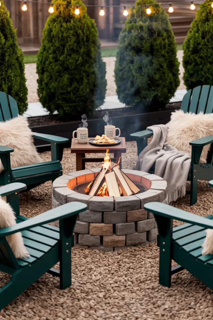 Seating Around the Fire Pit