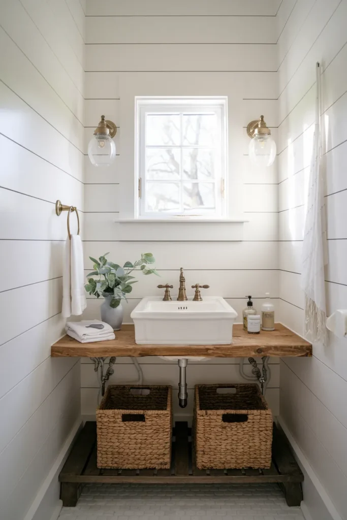 Shiplap Walls for Timeless Charm