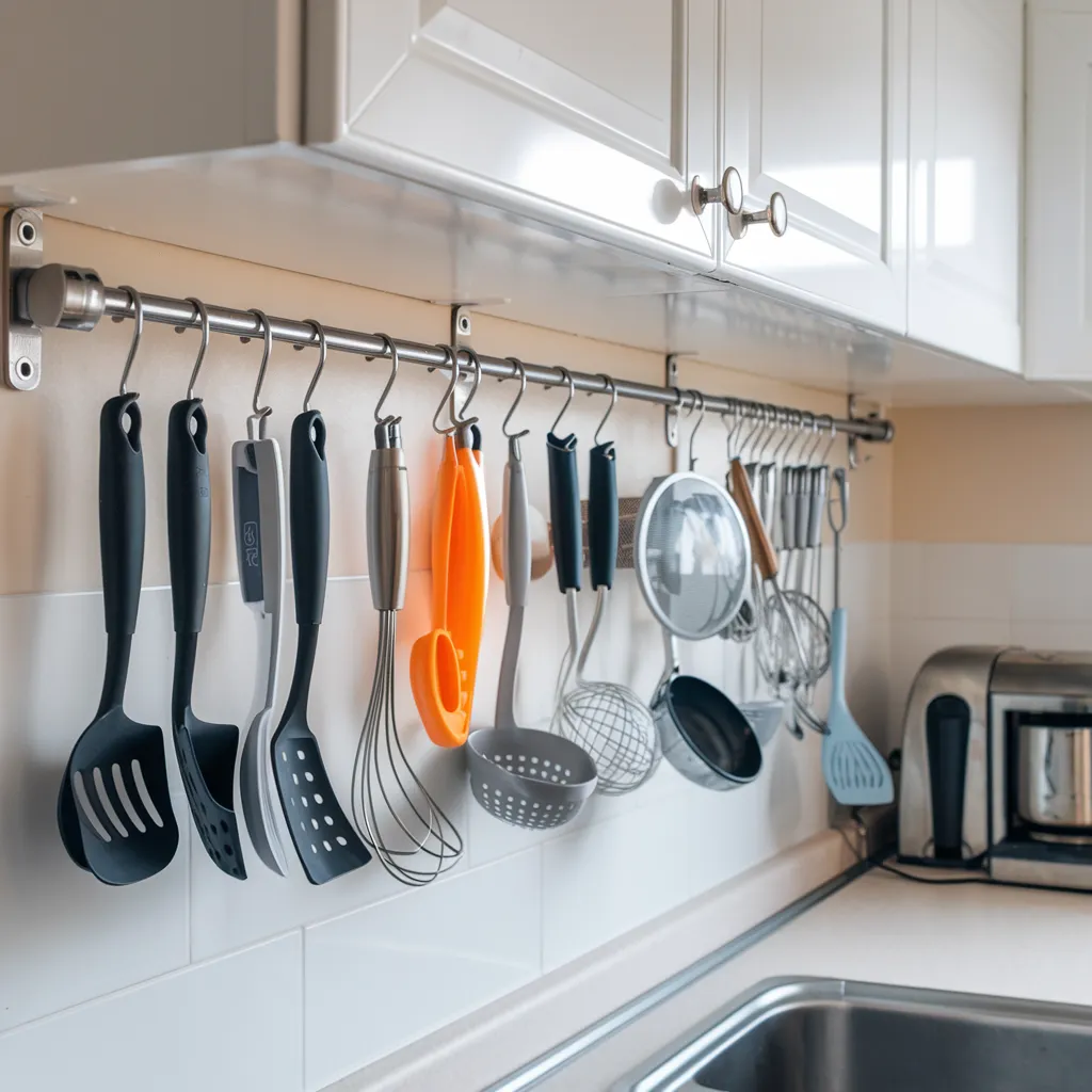 Shower Rings for Hanging Utensils