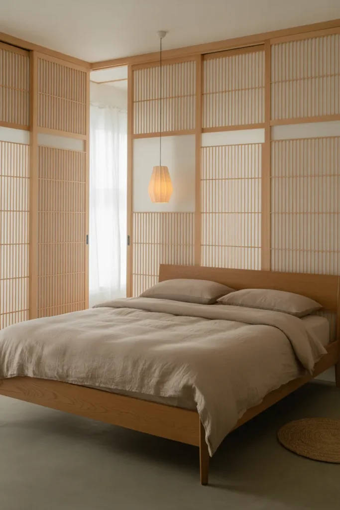 Sliding Shoji-Inspired Panels