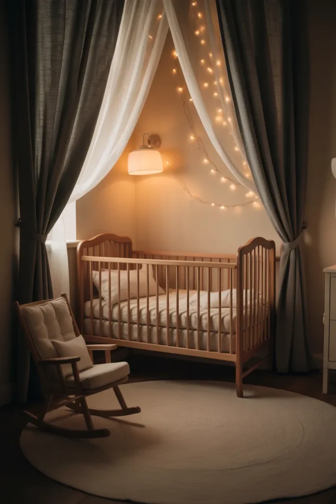Small Nursery Lighting Concept