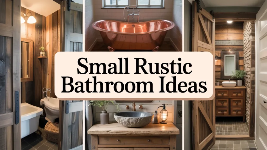 Small Rustic Bathroom Ideas