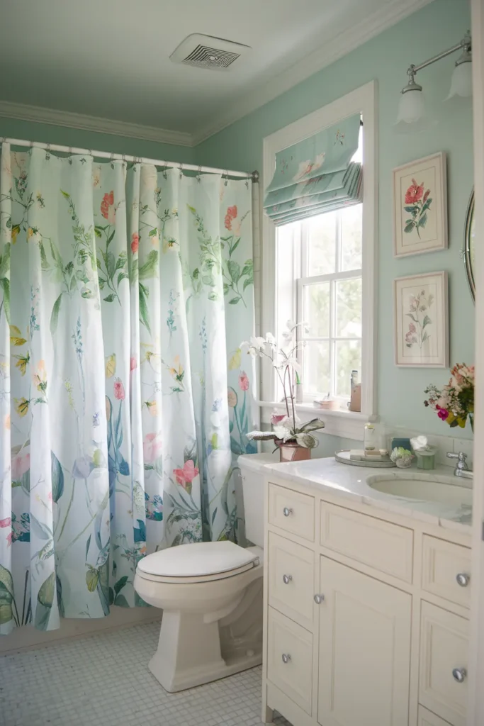 Soft Pastel Palette with Floral Touches