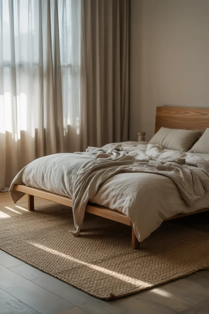 Soft Rugs under Bare Feet