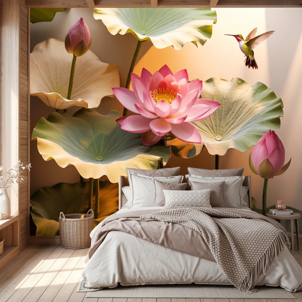 How to Decorate Bedroom Walls Without Painting 4 Statement with a Wall Mural