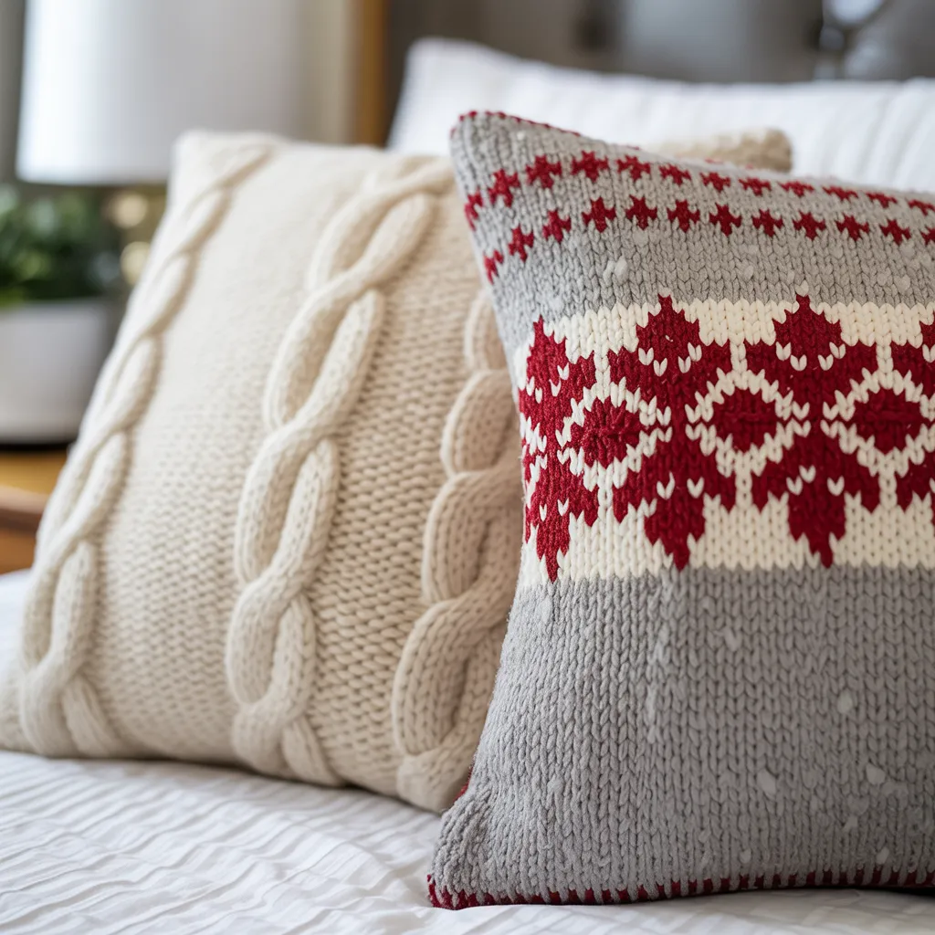 20 DIY Cozy Christmas Home Decor Ideas You’ll Regret Not Trying This Year! 19 Sweater Pillow Covers