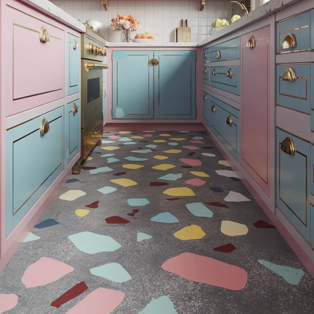 Must-See 31+ Floor Tile Designs That Blend Beauty and Durability 13 Terrazzo Revival