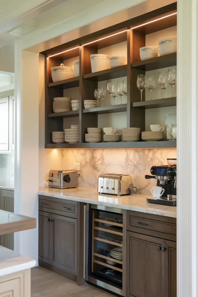 16 Must See Luxury Kitchen Design Ideas to Transform Your Space Instantly 4 The Butler's Pantry (or Scullery)