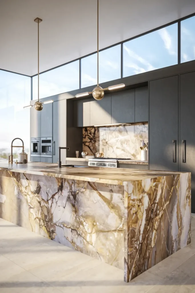 16 Must See Luxury Kitchen Design Ideas to Transform Your Space Instantly 2 The Statement Island