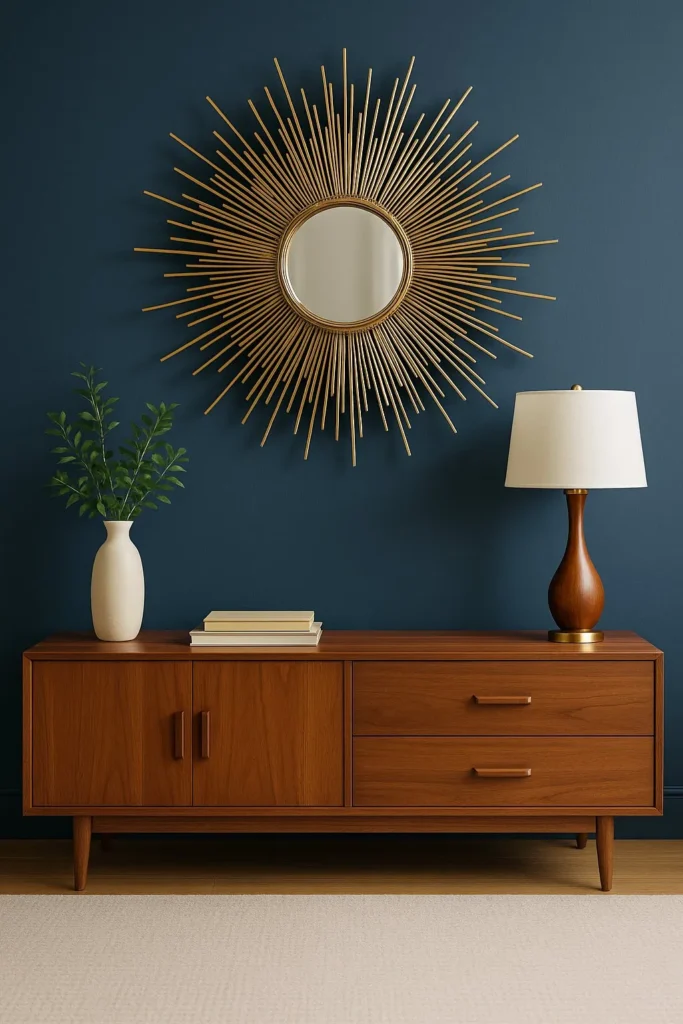 20 Stylish Mirror Design Ideas to Transform Any Room 5 The Sunburst Mirror
