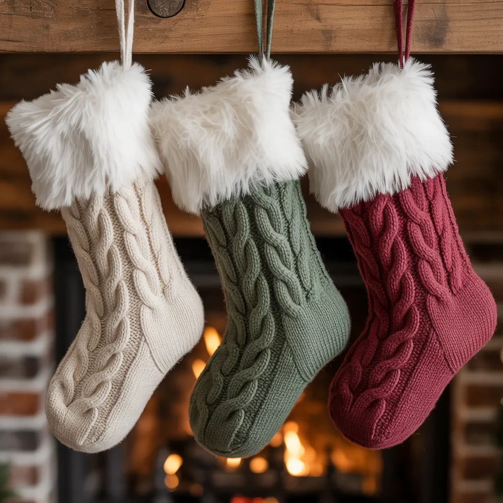 20 DIY Cozy Christmas Home Decor Ideas You’ll Regret Not Trying This Year! 3 Upcycled Sweater Stockings