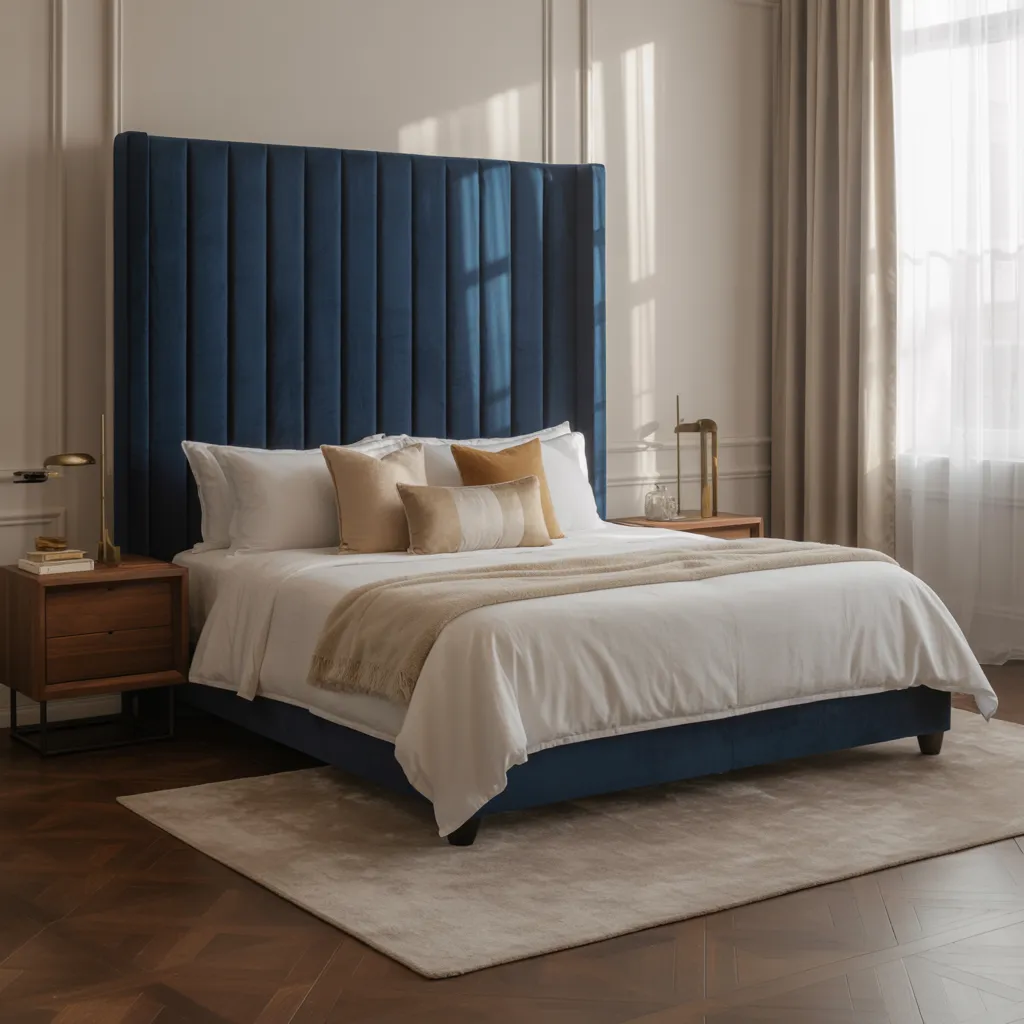 25 Contemporary Bedroom Ideas to Refresh, Relax, and Reimagine Your Space 7 Upholstered Headboards with Plush Comfort