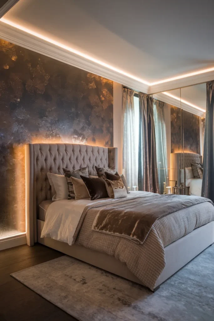 15 Genius Bedroom Lighting Ideas Designers Don’t Want You to Know 12 uplighting