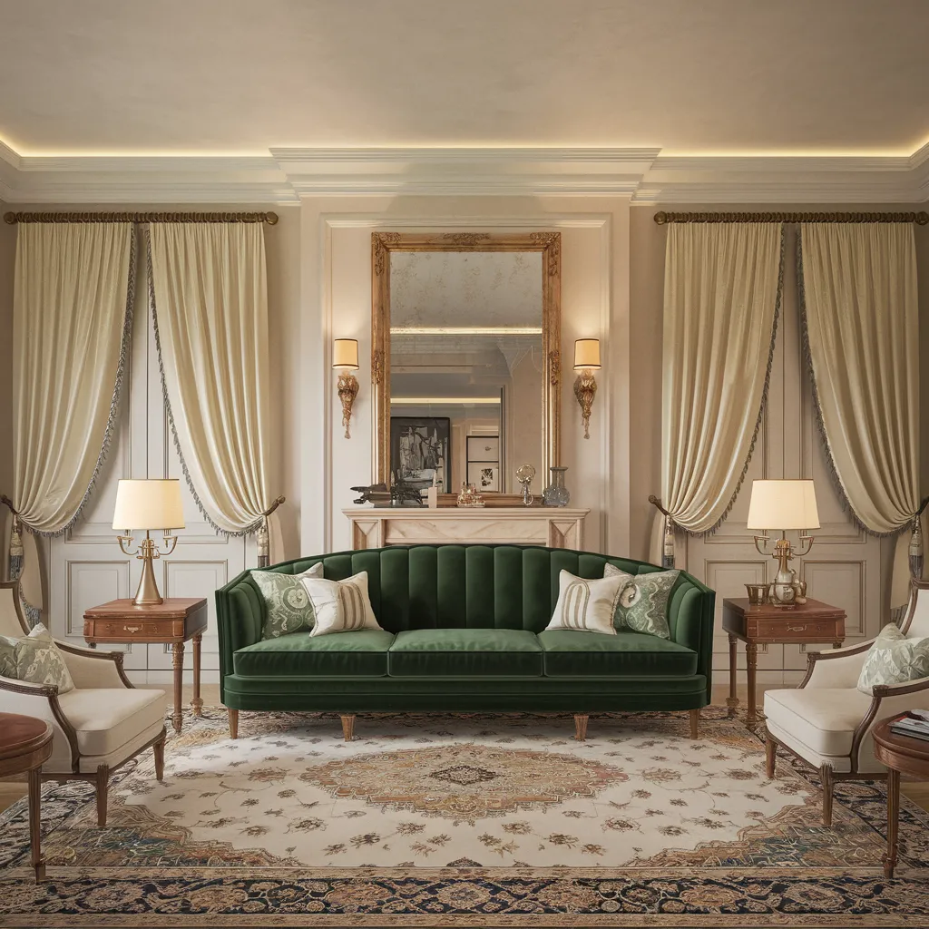 Velvet Sofas with Timeless Allure