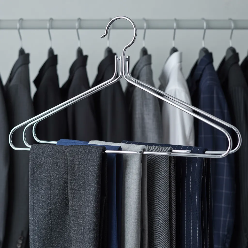 25 Closet Organization Ideas That Save Space and Reduce Stress 3 Vertical Space with Tiered Hangers