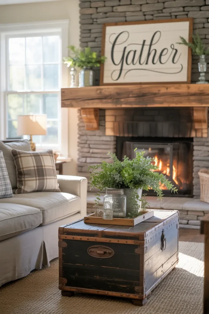 Vintage Farmhouse Signs with Hand-Painted Letters