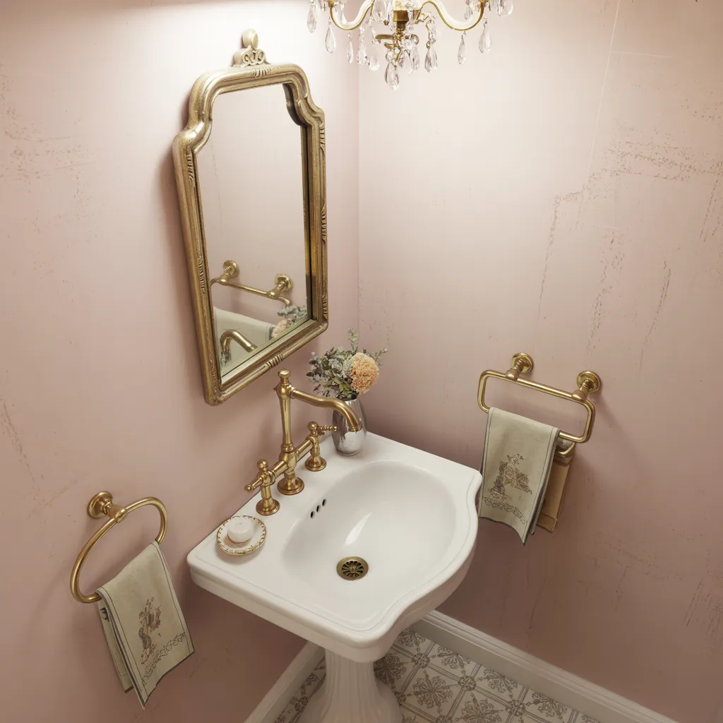 Vintage Glam with Antique Accents