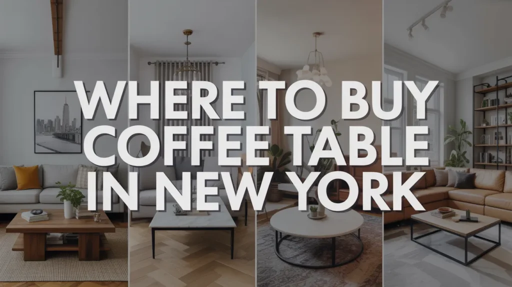 Where to Buy Coffee Table in New York