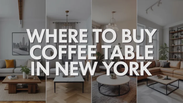 Where to Buy Coffee Table in New York
