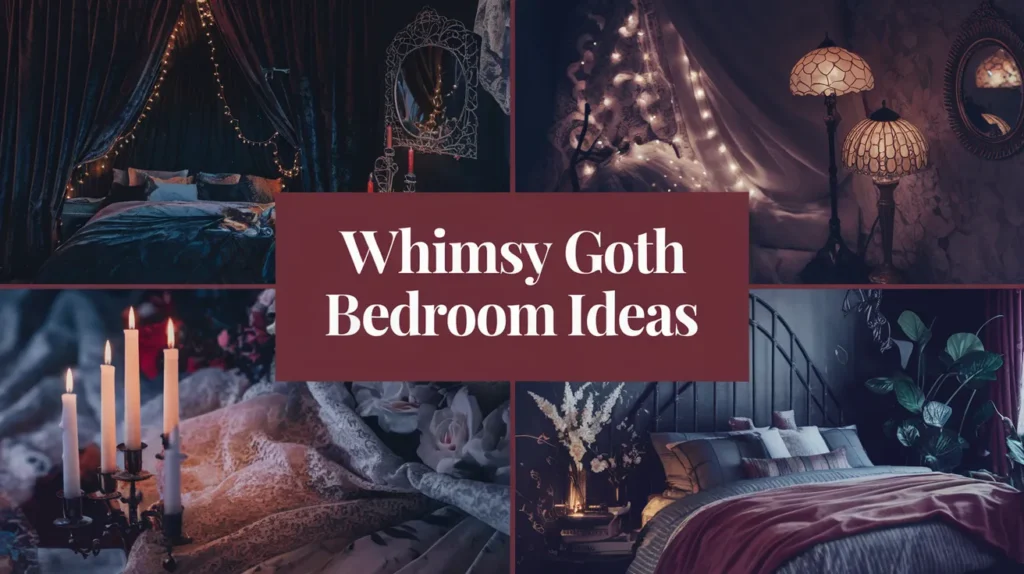 Whimsy Goth Bedroom Ideas