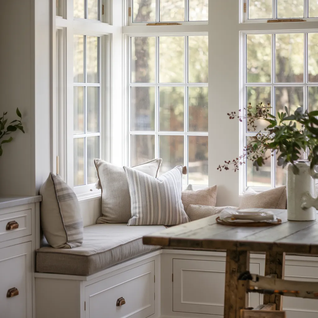 Window Seat Breakfast Nook