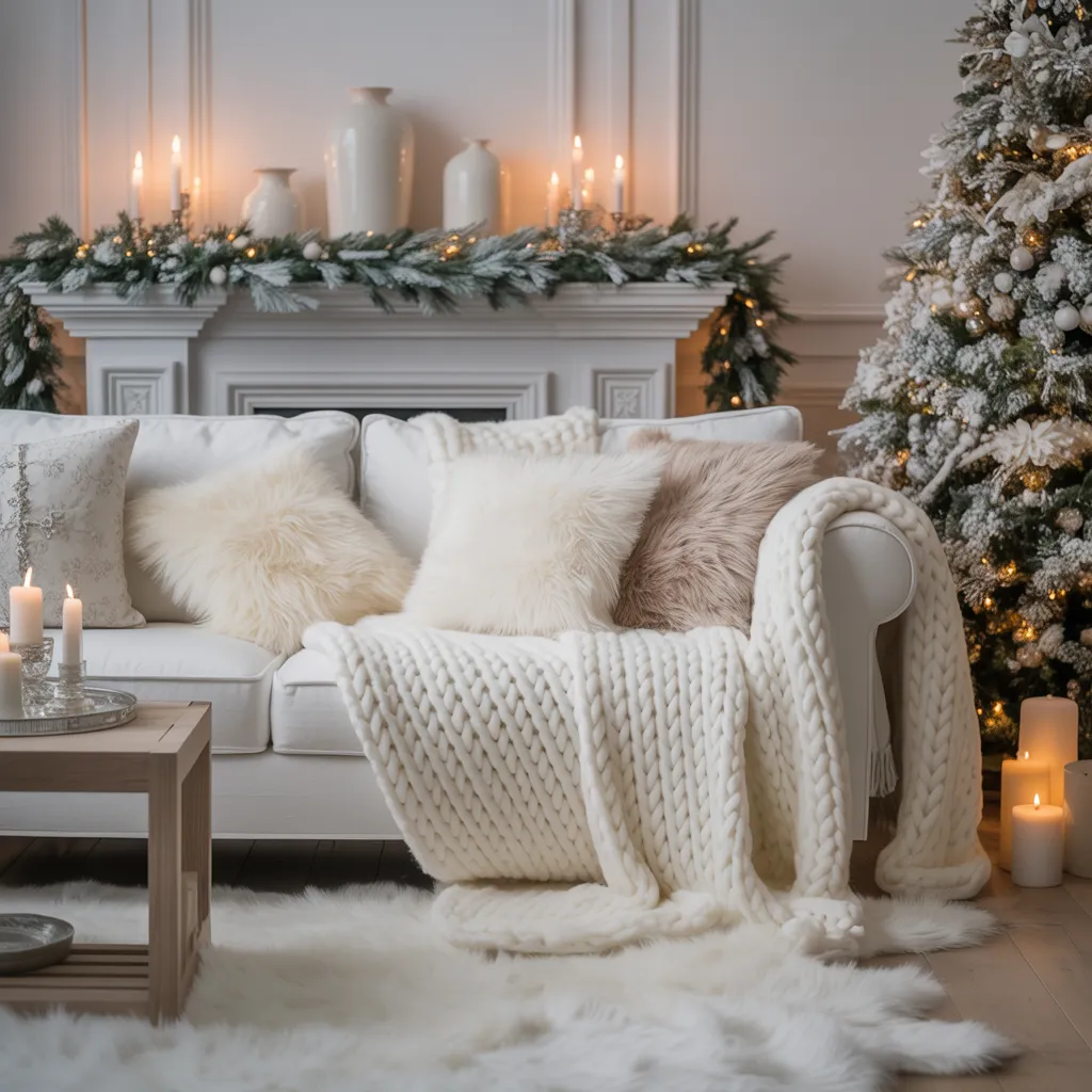 Winter Whites with Layered Textures