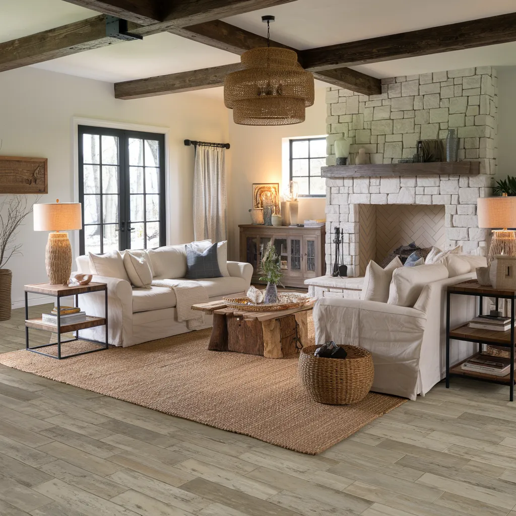 Must-See 31+ Floor Tile Designs That Blend Beauty and Durability 25 Wood-Look Tile Warmth