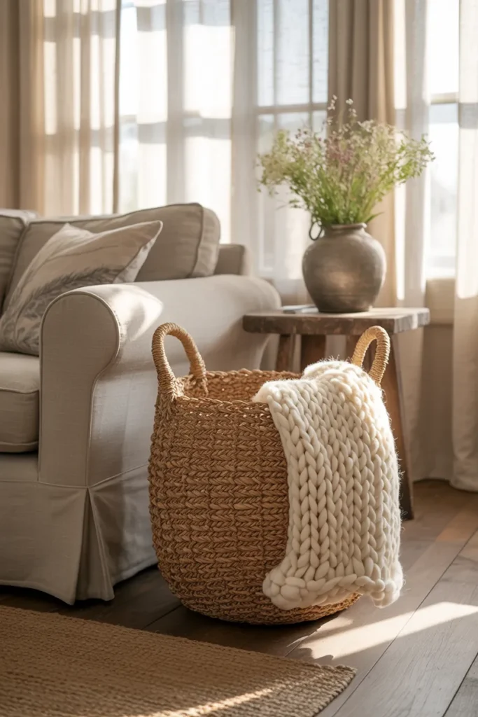 Woven Baskets for Stylish Storage