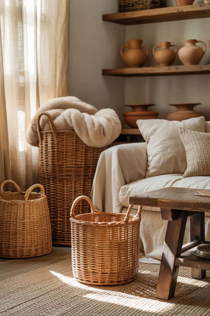 Woven Storage Baskets
