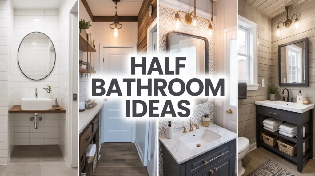 The Ultimate Guide to Half Bathroom Ideas: 20 Designs You Can’t Miss 4 half bathroom ideas